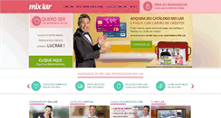 Desktop Screenshot of mixlar.com.br